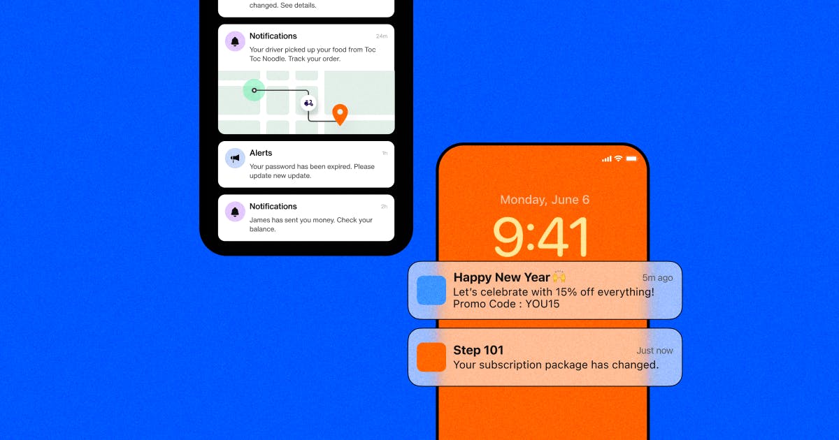 Push notifications vs in app notifications