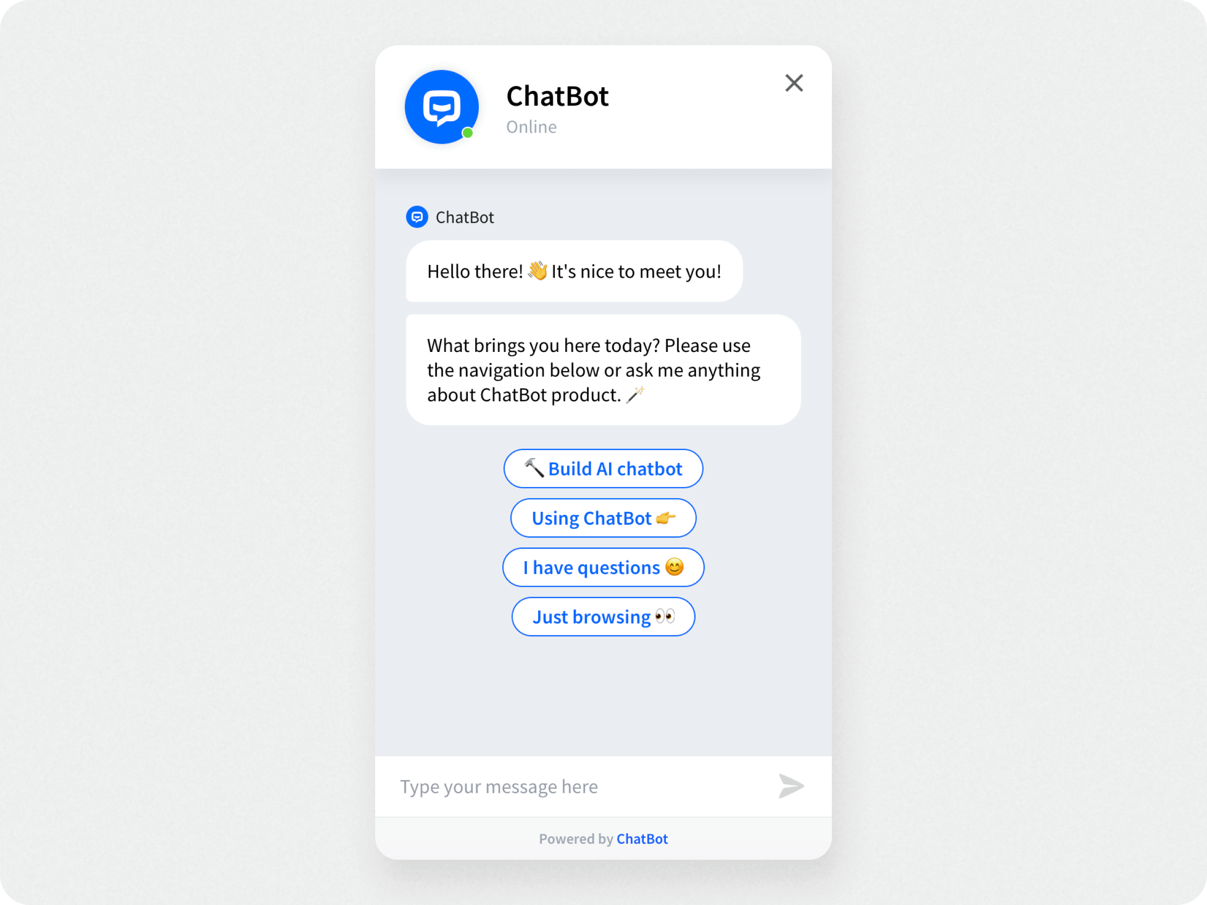 AI chatbot for real estate