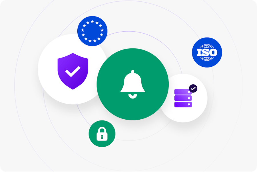 Secure push notifications