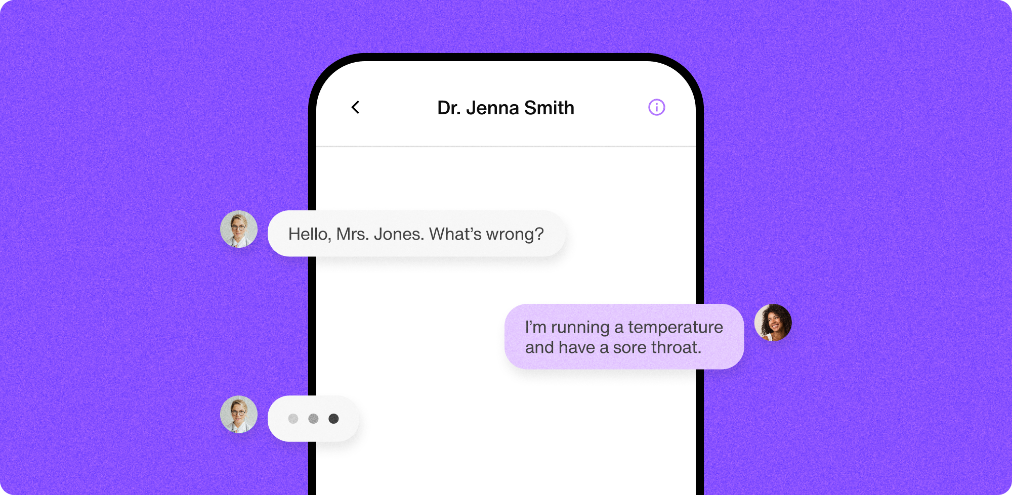 Digital health chat app